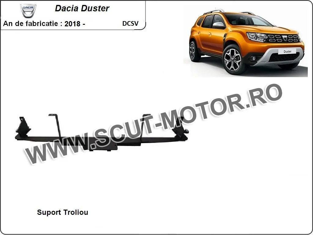 Suport troliu Dacia Duster 2018-2024